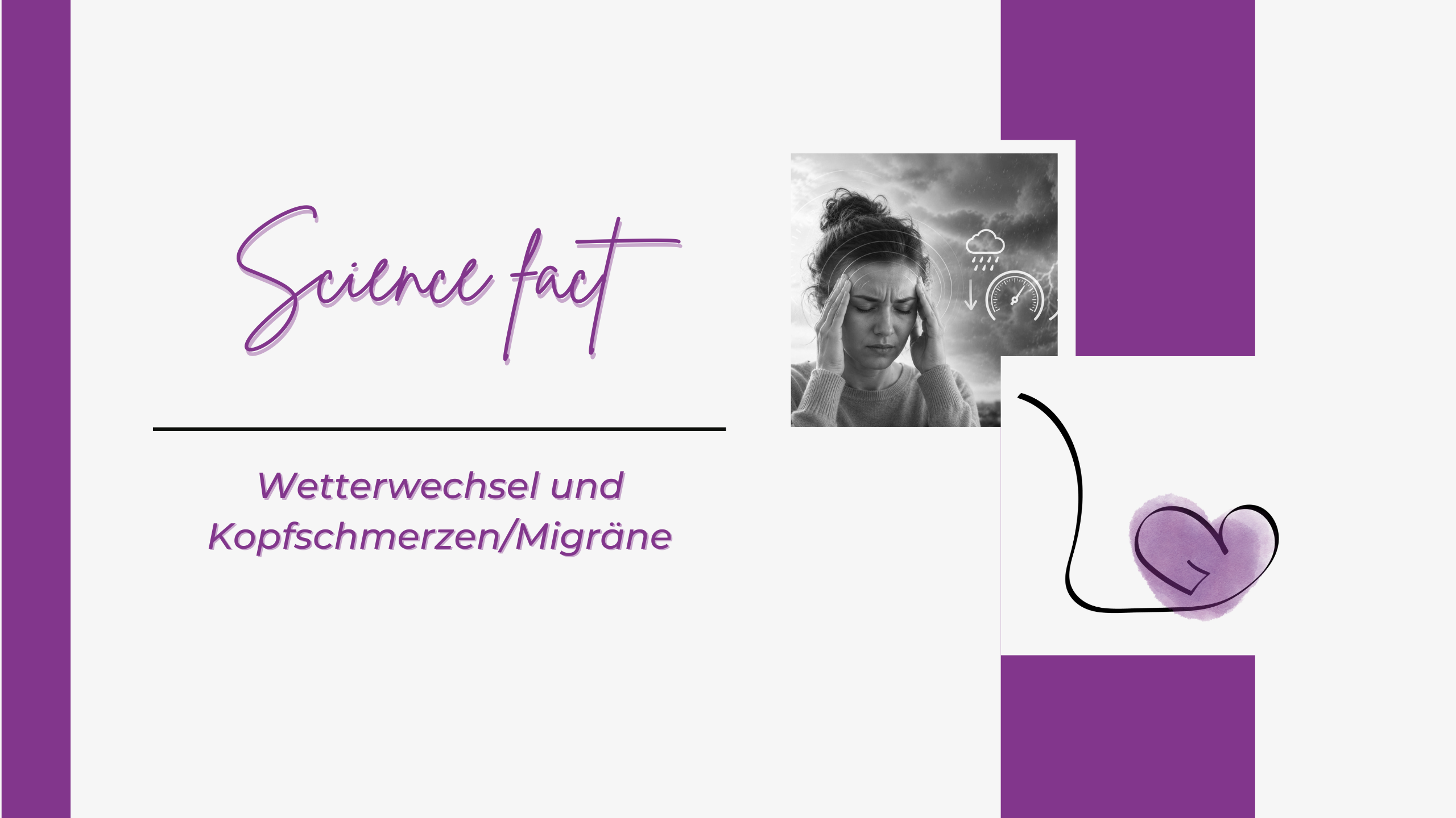 🧠 Science Fact: Warum Wetterwechsel Kopfschmerzen auslösen können